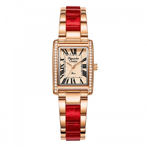 Alexandre Christie AC 2C03 Rosegold Red LHBRGRGRE